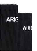 AXEL ARIGATO LOGO TUBE SOCKS - BLACK