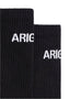 AXEL ARIGATO LOGO TUBE SOCKS - BLACK