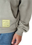 AXEL ARIGATO PATCH WASHED HOODIE - SAGE GREEN