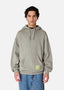 AXEL ARIGATO PATCH WASHED HOODIE - SAGE GREEN