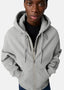AXEL ARIGATO TREY MELANGE HOODIE - GREY MELANGE