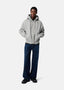AXEL ARIGATO TREY MELANGE HOODIE - GREY MELANGE