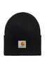 Carhartt WIP ACRYLIC WATCH HAT - BLACK