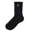 Carhartt WIP CHASE SOCKS - BLACK/GOLD