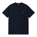 Carhartt WIP CHASE TEE - MIZARD/GOLD