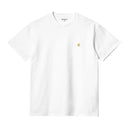 Carhartt WIP CHASE TEE- WHITE/GOLD