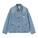 Carhartt WIP DETROIT JACKET- BLUE BURST WASHED