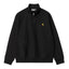 Carhartt WIP HALF ZIP AMERICAN SCRIPT - BLACK/GOLD