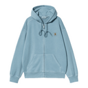 Carhartt WIP HOODED NELSON JACKET - CLAY BLUE