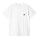 Carhartt WIP POCKET TEE - WHITE