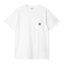 Carhartt WIP POCKET TEE - WHITE
