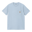 Carhartt WIP S/S POCKET TEE - AIR SKY