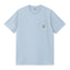 Carhartt WIP S/S POCKET TEE - AIR SKY