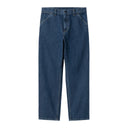 Carhartt WIP SINGLE KNEE PANT - BLUE STONE WASHED