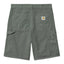 Carhartt WIP SINGLE KNEE SHORT - PARK GARMENT DYED