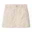 Carhartt WIP W' MAEVE DOUBLE KNEE SKIRT - FLEUR DE SEL