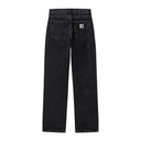 Carhartt WIP W' NOXON  PANT - BLACK STONE WASHED