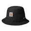 Carhartt WIP WALTER BUCKET HAT - BLACK