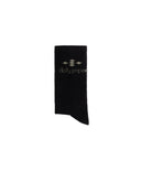 DAILY PAPER CHESS FORUM SOCKS - BLACK