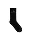 DAILY PAPER CHESS FORUM SOCKS - BLACK