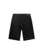 DAILY PAPER LAZER MONOGRAM DENIM SHORTS - BLACK