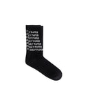 DAILY PAPER OVERLOAD SOCKS - BLACK