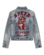 DEUS EX MACHINA SISSYPHEAN JACKET - STONEWASH INDIGO
