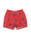 DEUS EX MACHINA VIBRANT VIRUS BOARDSHORT - STRAWBERRY