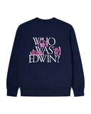 EDWIN EROS SWEAT - MARITIME BLUE