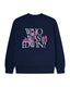 EDWIN EROS SWEAT - MARITIME BLUE