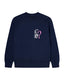 EDWIN EROS SWEAT - MARITIME BLUE