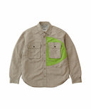 GRAMMICI NYLON BRENTWOOD SHIRT - DUNE