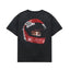 DUKE + DEXTER DR1 HELMET T-SHIRT - VINTAGE BLACK