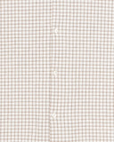 EDWIN ZED SHIRT - WHITE/BROWN
