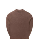 DAILY PAPER SHIELD CABLE CARDIGAN - BORDEAUX RED