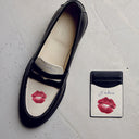 DUKE + DEXTER WILDE KISS PENNY LOAFER- BLACK