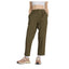 LADIES NEW BALANCE BOYLSTON TWILL TAPERED PANT - KHAKI