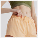 LADIES NEW BALANCE RC SHORT 3 IN - PEACH