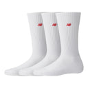 NEW BALANCE PATCH CREW SOCK - WHITE