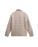 WAX LONDON MOUNT REVERSIBLE OVERSHIRT - NATURAL