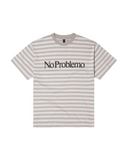 No Problemo STRIPED TEE - GREY