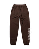 No Problemo SWEATPANT - BROWN