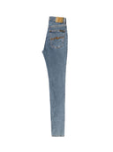 NUDIE JEANS CO LADIES HIGHTOP TILDE - LIGHT STONEWASH