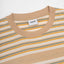 PARLEZ SOLAR YD STRIP TEE - GREIGE