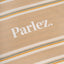 PARLEZ SOLAR YD STRIP TEE - GREIGE