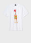 PS PAUL SMITH CHICKEN  TEE - WHITE