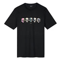 PS PAUL SMITH MULTI SKULL TEE - BLACK