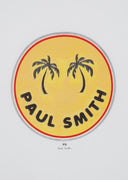 PS PAUL SMITH PALM TREES  TEE - WHITE
