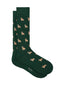 PS PAUL SMITH  SOCKS BULLDOG JACQURD - GREEN