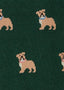 PS PAUL SMITH  SOCKS BULLDOG JACQURD - GREEN